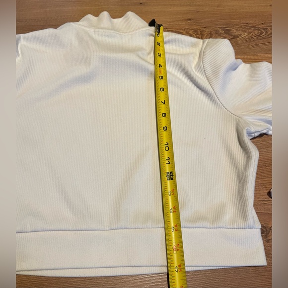 ADIDAS RETRO LUXURY CROPPED LONG SLEEVE TEE Size L - Picture 7 of 12